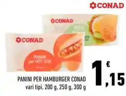 Conad City Panini per hamburger CONAD offerta