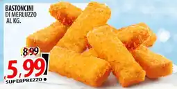 Il Genio Supermercato Bastoncini di merluzzo offerta