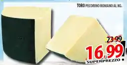 Il Genio Supermercato Toro pecorino romano offerta