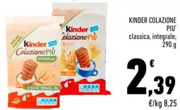 Conad City Kinder colazione piu' classica, integrale offerta
