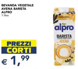 Esselunga Bevanda vegetale avena barista ALPRO offerta
