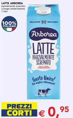 Esselunga Latte arborea parzialmente scremato a lunga conservazione, offerta