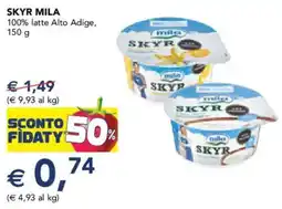 Esselunga SKYR MILA 100% latte Alto Adige offerta