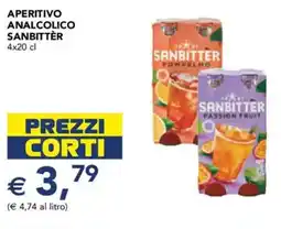 Esselunga Aperitivo analcolico SANBITTÈR offerta