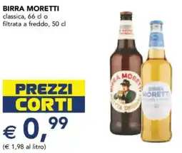 Esselunga Birra MORETTI offerta