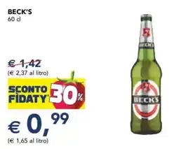 Esselunga Beck's offerta