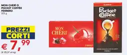 Esselunga Mon cherì o pocket coffèe FERRERO offerta