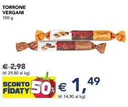 Esselunga Torrone VERGANI offerta