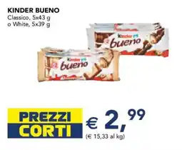 Esselunga Kinder bueno offerta
