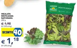 Esselunga Insalata misticanza naturama offerta