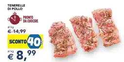 Esselunga Tenerelle di pollo offerta