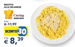 Esselunga Risotto alla milanese offerta