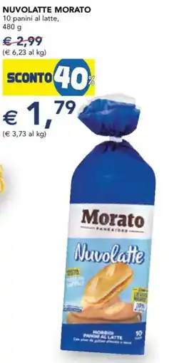 Esselunga Nuvolatte morato 10 panini al latte offerta