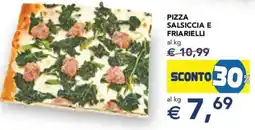 Esselunga Pizza salsiccia e friarielli offerta