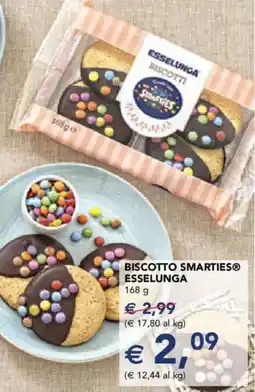 Esselunga Biscotto smarties ESSELUNGA offerta