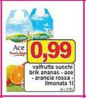 Pewex Succhi di frutta offerta