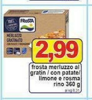 Pewex Filetti di merluzzo offerta