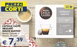 Esselunga Capsule caffè nescafé dolce gusto offerta