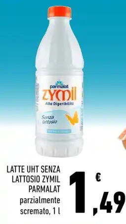 Conad Latte uht senza lattosio zymil parmalat parzialmente scremato offerta