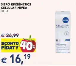 Esselunga Siero epigenetics cellular NIVEA offerta