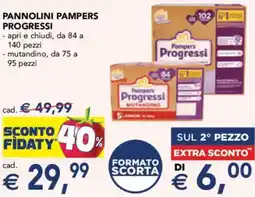 Esselunga Pannolini pampers progressi offerta