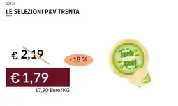 Prezzemolo e Vitale Le selezioni p&v trenta offerta