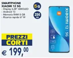 Esselunga Smartphone xiaomi 12 5G offerta