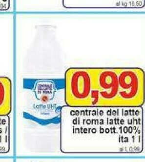 Pewex Latte parzialmente scremato offerta