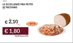 Prezzemolo e Vitale Le eccellenze p&v petto di tacchino offerta