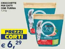 Esselunga Crocchette per gatti one PURINA offerta