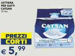 Esselunga Lettiera per gatti CATSAN offerta