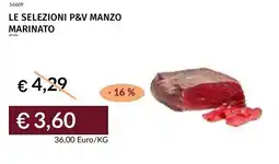 Prezzemolo e Vitale Le selezioni p&v manzo marinato offerta
