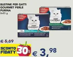 Esselunga Bustine per gatti gourmet perle PURINA offerta