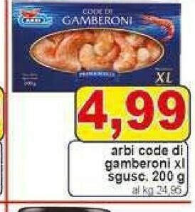 Pewex Gamberi offerta
