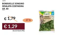 Prezzemolo e Vitale Bonduelle songino insalata contadina offerta