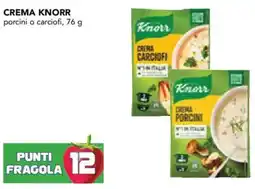 Esselunga Crema knorr porcini o carciofi offerta
