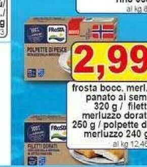 Pewex Filetti di merluzzo offerta