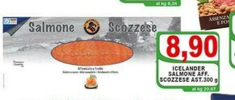 Top Supermercati Salmone affumicato offerta