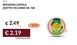 Prezzemolo e Vitale Naturizia ciotola duetto siciliano offerta