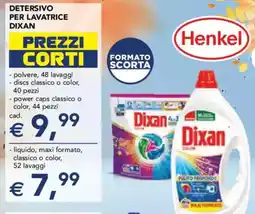 Esselunga Detersivo per lavatrice DIXAN offerta