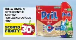 Esselunga Sulla linea di detergenti e additivi per lavastoviglie PRIL offerta