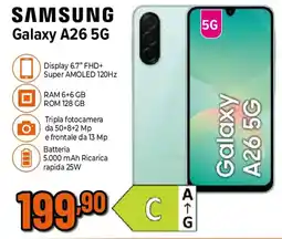 Ipercoop SAMSUNG Galaxy A26 5G offerta