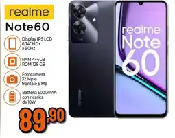 Ipercoop realme Note 60 offerta