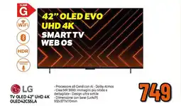 Ipercoop LG TV OLED 42" UHD 4K OLED42C55LA offerta