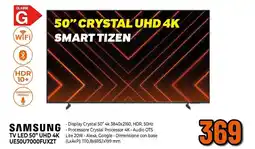 Ipercoop SAMSUNG TV LED 50" UHD 4K UE50U7000FUXZT offerta