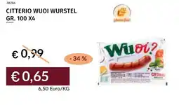 Prezzemolo e Vitale Citterio wuoi wurstel offerta