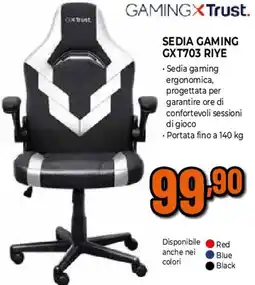 Ipercoop SEDIA GAMING GXT703 RIYE offerta