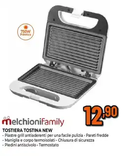 Ipercoop Melchionifamily tostiera tostina new offerta