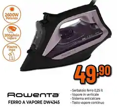 Ipercoop Rowenta FERRO A VAPORE DW4345 offerta