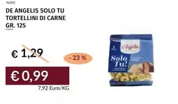 Prezzemolo e Vitale De angelis solo tu tortellini di carne offerta